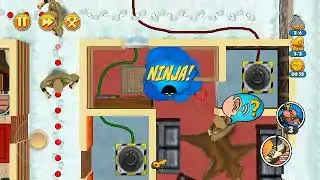 Pilfer Peak 17 - Robbery Bob 2 - Complete level without using any tool - 3 Stars