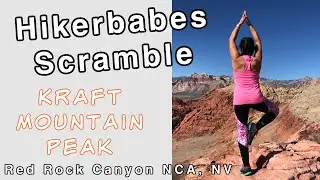 Kraft Mountain Peak Scramble, Hikerbabes Las Vegas, Calico Basin, Red Rock Canyon