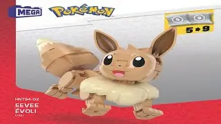 Mega Instructions | Pokemon | HNT94 | Build & Show Pok&eacute; Trio | Eevee