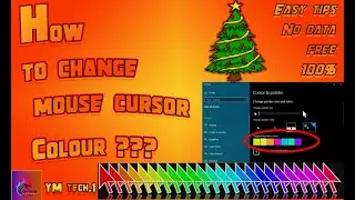 How to Change Mouse cursor Colour | Easy tips | Windows 10 | No data |