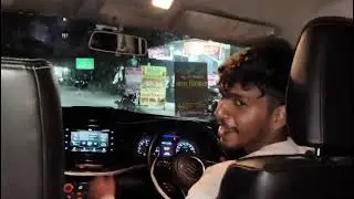 Night' car Driving and old song 90s Car status driving 