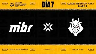 MIBR vs G2 &mdash; VALORANT Game Changers Championship Seoul &mdash; Inferior Ronda 3 &mdash; Mapa 2