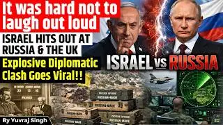 Israel vs Russia: Explosive Diplomatic Clash Goes Public | Israel Challenges UK at UNSC | Yuvraj