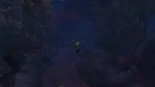 World of Warcraft Legion level 110 Orc Warlock playing around
