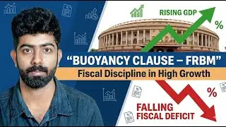 Buoyancy Clause under FRBM Act Explained | Fiscal Deficit Rules | UPSC Economy