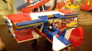 Обзор на набор LEGO CREATOR 31076 трюковой самолёт!