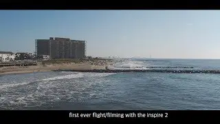 First Flight with DJI Inspire 2 with X5S - Initial Impressions and Sample Shots