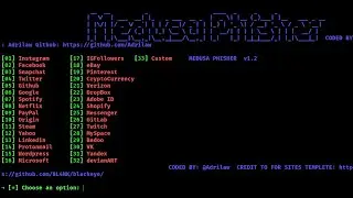 Medusa Phisher Setup, Demo, Ethical Use Tutorial in Kali Linux