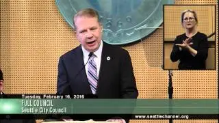 Seattle Mayor Ed Murray's State of the City 2016