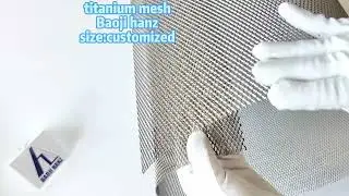 #titaniumwiremesh#titaniummesh#timesh