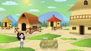Village With Mountains 1
