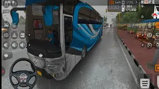 Long Size Bus Driving Missing Simulator Android Game Play on Road 