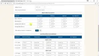 WealthMagic Application configuration   Pre sales