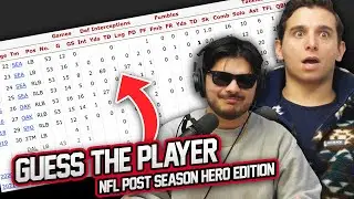 Can We Name These NFL POSTSEASON HEROES Only By Their Stats? (Refguess)