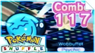POK&Eacute;MON Shuffle Mobile - 117 Combo (Score: 50686)