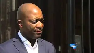 eNCA reporter Dianne Hawker interviews Justice Malala