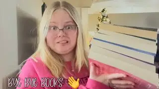 huge end of the year book unhaul 📚🚮