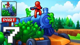 Train Defense - Gameplay Walkthrough Part 7 - Survive the Zombie Train Siege (iOS, Android)