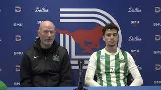Marshall Men's Soccer: Round of 8 Postgame at SMU - HC Chris Grassie/Lineker Rodrigues dos Santos