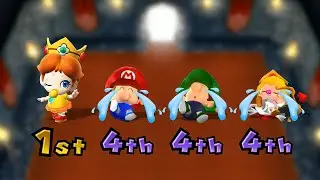 What Happens When Baby Daisy Plays Mario Party 9 Minigames?