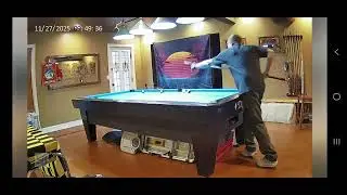 15 ball rotation. 1 kick 2 banks. 1carom. 1 comboHooked on the 14 lol. Billiards 2025 thanksgiving 🦃