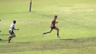 Poetry in Motion from Pro-Ed! A stunning try that lit up the field Pro-Ed Akademie slicing through