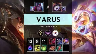 Varus Support vs Lulu - KR Master Patch 25.13