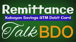 BDO Kabayan Savings ATM: ZERO Maintaining Balance for OFW Remittance