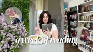 how much i *realistically* read in a week 📖💫🎧 as a corporate girlie working a 9-5