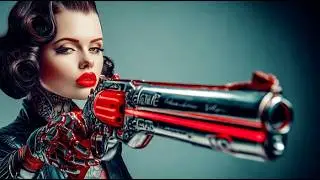 Venom Kiss | Retrofuturism Rockabilly | AI Music Video