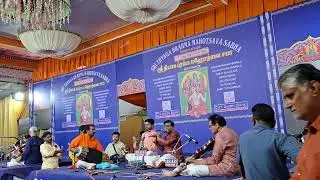 Flute TIRUCHY L SARAVANAN 179th Aradhana Thiruvaiyaru 