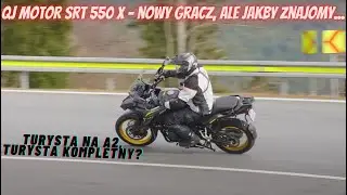 Testujemy niedrogi QJ Motor SRT 550 X - najlepszy kompletny turystyczny adventure na prawo jazdy A2?