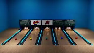 Bowling Ball animation done in maya #dynamic #fx