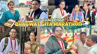 Gita Distribution 📔 Marathon by ISKCON DEVOTEE | @iskcondhanbad 