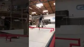 Crazy Rail Transfer!! #skateboarding #youtubeshorts