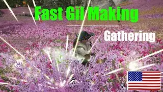 FF14 - Fast Gil Making with gatherers! 1M/hour - English Version