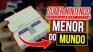 COMPREI um SUPER NINTENDO Classic Edition com 23 JOGOS