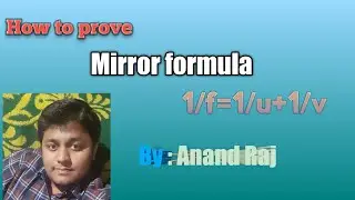 Class-10th physics: what is mirror formula and how to derived  mirror formula [1/f=1/u+1/v]