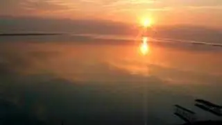Sunrise Over the Dead Sea