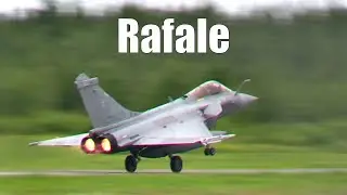 4x French Air Force Rafale Jets Takeoff For Mission - Atlantic Trident 25 Finland [4K]
