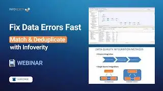 Webinar: Mastering Data Quality &mdash; Matching and Deduplication with Infoverity