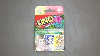 Открытие детской карточной игры UNO