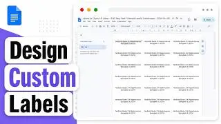 How to Make Labels in Google Docs (Mailing Label Sheets)