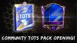 GUARANTEED MASTER TOTS STARTER PLAYER! FIFA MOBILE S2 COMMUNITY TOTS SPECIAL PACK OPENING!