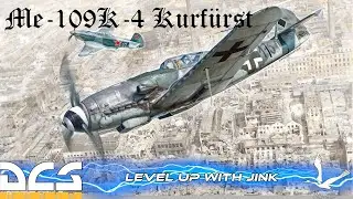 ⚓Me-109K-4 Kurf&uuml;rst⚓Вспоминаю поршни { #jink #usn #ijnaf #ijnas #dcs }
