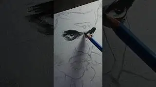 Karuppu 🔥 | A Sketch Glimpse | #karuppu #drawing #suriya #shorts