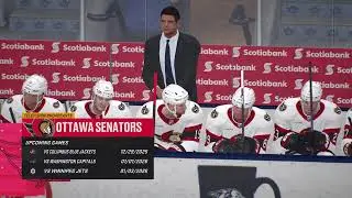 NHL 26 Season Mode Senators @ Maple Leafs