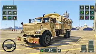 Army Transport Mission 🪖 | Dangerous Offroad Truck Gameplay | 3D Simulator