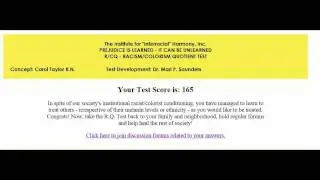 Implicit Association Test (IAT), Racism Test, Racism and the Culture of Science