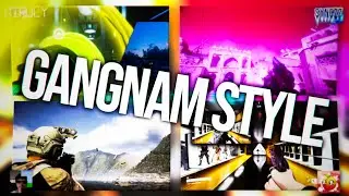 Gangnam Style Collab | Multi-Game Gun Sync #63 [LYRICS]